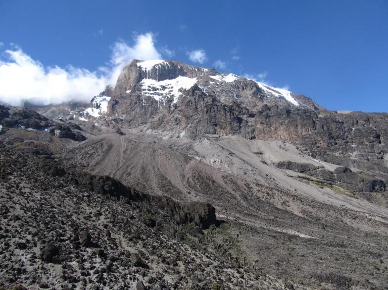 Climbing MT Kilimanjaro Aug 2014. Summiting made the 6 day trek up suddenly seem worthwhile!
